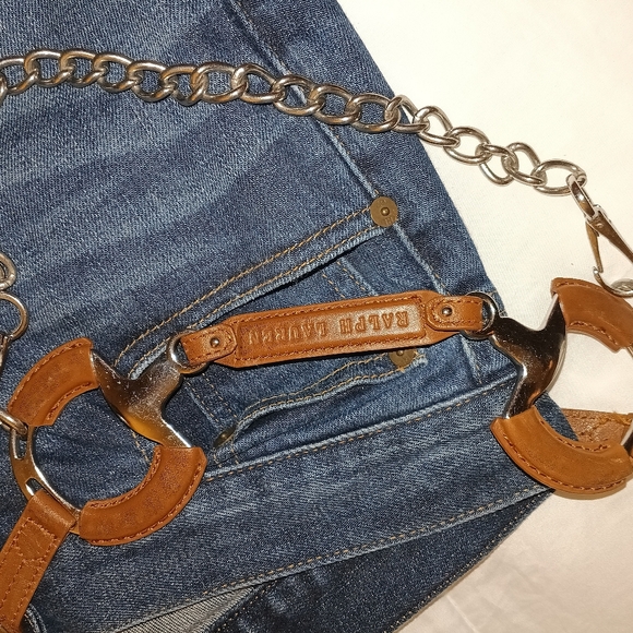 Ralph Lauren Ladies Equestrian Jeans w/Bridle Bit - Picture 9 of 11